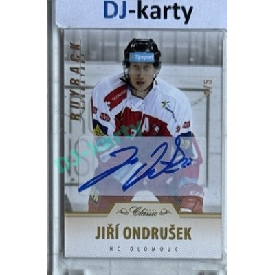 Buyback Signature OFS 15/16 #126 Jiří Ondrušek x/5