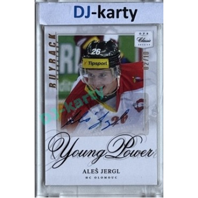Buyback Signature OFS 14/15 #YP-27 Young Power Aleš Jergl xx/10
