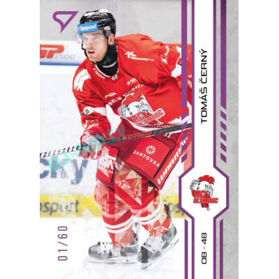 2024/25 Sportzoo ELH 1. serie #165 Tomáš Černý Purple Iceberg xx/60