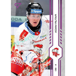 2024/25 Sportzoo ELH 1. serie #169 Adam Rutar Purple Iceberg xx/60