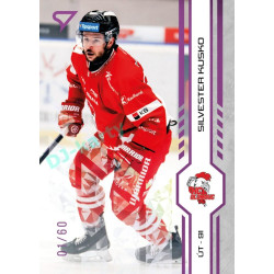 2024/25 Sportzoo ELH 1. serie #176 Silvester Kusko Purple Iceberg xx/60