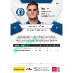 2021/22 Sportzoo Fortuna Liga 2. série #332 Pavel Zifčák