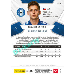 2021/22 Sportzoo Fortuna Liga 2. série #333 Mojmír Chytil