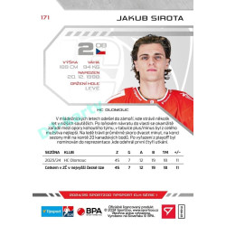 2024/25 Sportzoo ELH 1. serie #171 Jakub Sirota