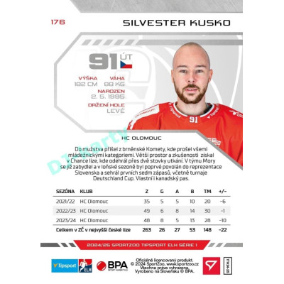 2024/25 Sportzoo ELH 1. serie #176 Silvester Kusko