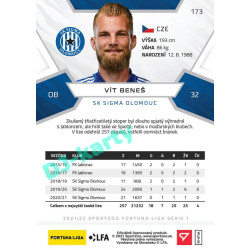 2021/22 Sportzoo Fortuna Liga Vít Beneš #173