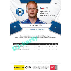 2021/22 Sportzoo Fortuna Liga Jáchym Šíp #181