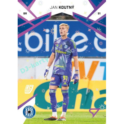 2024/25 Sportzoo Chance Liga 2. série #293 Jan Koutný Cosmic Pink