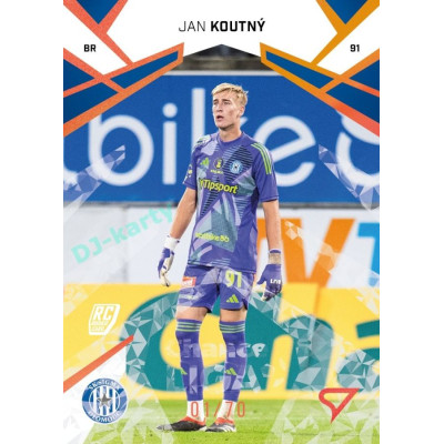 2024/25 Sportzoo Chance Liga 2. série #293 Jan Koutný Copper Diamond xx/70