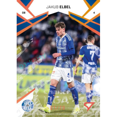 2024/25 Sportzoo Chance Liga 2. série #294 Jakub Elbel Copper Diamond xx/70