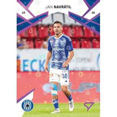 2024/25 Sportzoo Chance Liga 2. série #297 Jan Navrátil Cosmic Pink