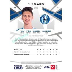 2024/25 Sportzoo Chance Liga 2. série #295 Filip Slavíček