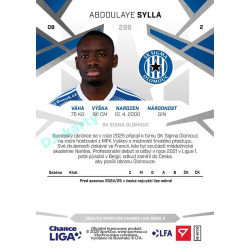 2024/25 Sportzoo Chance Liga 2. série #296 Abdoulaye Sylla