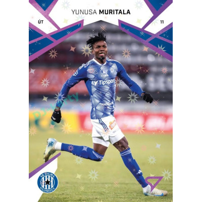 2024/25 Sportzoo Chance Liga 2. série #301 Yunusa Muritala Cosmic Pink