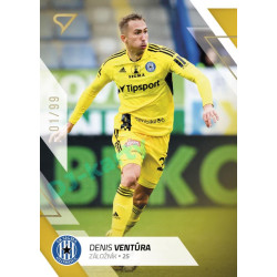 2022/23 Sportzoo Fortuna Liga 2. série #292 Denis Ventúra Gold xx/99