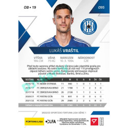 2022/23 Sportzoo Fortuna Liga 1. série #095 Lukáš Vraštil