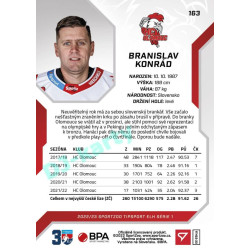 2022/23 Sportzoo ELH 1. série #163 Branislav Konrád