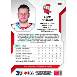 2022/23 Sportzoo ELH 2. série #323 Alex Rašner