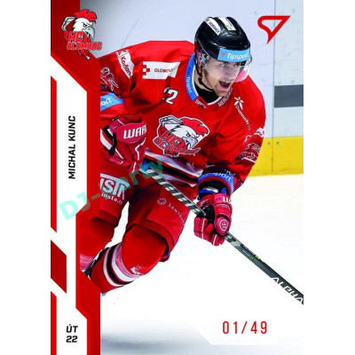 2022/23 Sportzoo ELH 2. série #326 Michal Kunc Red xx/49