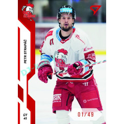 2022/23 Sportzoo ELH 2. série #330 Petr Strapáč Red xx/49