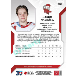 2022/23 Sportzoo ELH 1. série #178 Jakub Navrátil