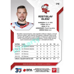 2022/23 Sportzoo ELH 1. série #179 Rostislav Olesz