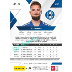 2022/23 Sportzoo Fortuna Liga 1. série #092 Vít Beneš