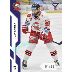 2022/23 Sportzoo ELH 1. série #174 Jan Knotek Blue xx/99