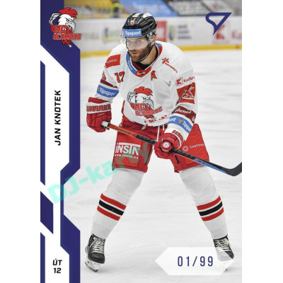 2022/23 Sportzoo ELH 1. série #174 Jan Knotek Blue xx/99