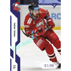 2022/23 Sportzoo ELH 1. série #176 Pavel Musil Blue xx/99