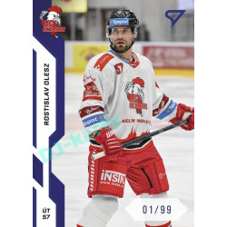 2022/23 Sportzoo ELH 1. série #179 Rostislav Olesz Blue xx/99