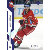 2022/23 Sportzoo ELH 1. série #180 Jakub Orsava Blue xx/99