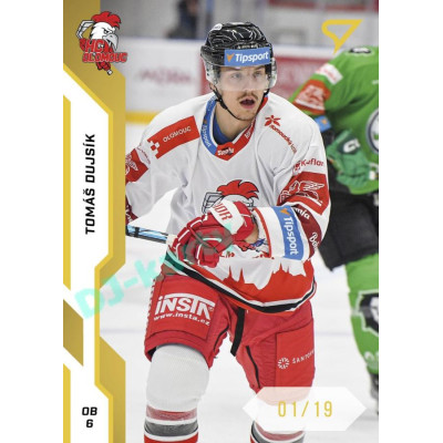 2022/23 Sportzoo ELH 1. série #166 Tomáš Dujsík Gold xx/19
