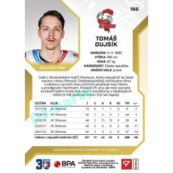 2022/23 Sportzoo ELH 1. série #166 Tomáš Dujsík Gold xx/19