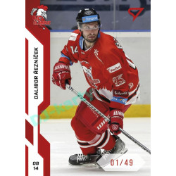 2022/23 Sportzoo ELH 1. série #168 Dalibor Řezníček Red xx/49