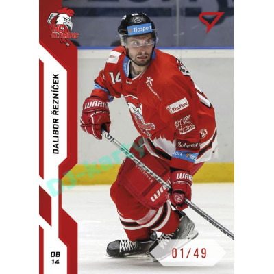 2022/23 Sportzoo ELH 1. série #168 Dalibor Řezníček Red xx/49