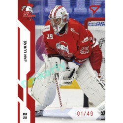 2022/23 Sportzoo ELH 1. série #164 Jan Lukáš Red xx/49