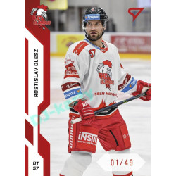 2022/23 Sportzoo ELH 1. série #179 Rostislav Olesz Red xx/49