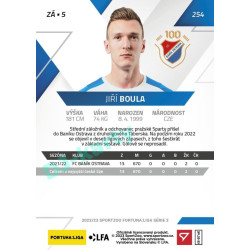 2022/23 Sportzoo Fortuna Liga 2. série #254 Jiří Boula