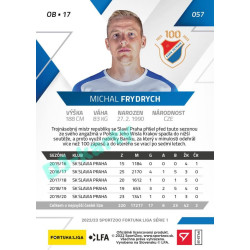 2022/23 Sportzoo Fortuna Liga 1. série #057 Michal Frydrych PROMO