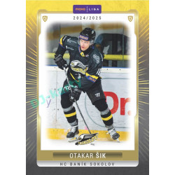 2024/25 Goal Cards Maxa liga 1. série #SOK-12 Otakar Šik Parallel 1of15