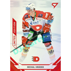 2021/22 Sportzoo TIPSPORT ELH 2. série #308 Michal Hrádek Red xx/49