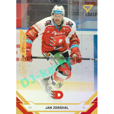 2021/22 Sportzoo TIPSPORT ELH 2. série #309 Jan Zdráhal Gold xx/19