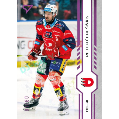 2024/25 Sportzoo ELH 1. serie #021 Peter Čerešňák Purple Iceberg xx/60