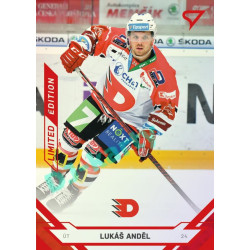2021/22 Sportzoo TIPSPORT ELH 2. série #310 Lukáš Anděl Red xx/49