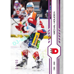 2024/25 Sportzoo ELH 1. serie #024 Michal Houdek Purple Iceberg xx/60