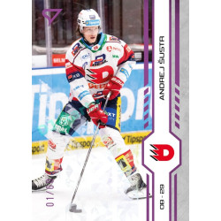 2024/25 Sportzoo ELH 1. serie #026 Andrej Šustr Purple Iceberg xx/60
