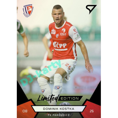2021/22 Sportzoo Fortuna Liga 2. série #293 Dominik Kostka Black xx/19