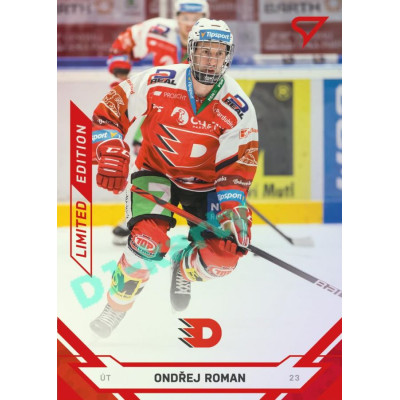 2021/22 Sportzoo TIPSPORT ELH 2. série #312 Ondřej Roman Red xx/49