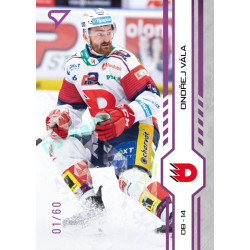 2024/25 Sportzoo ELH 1. serie #027 Ondřej Vála Purple Iceberg xx/60